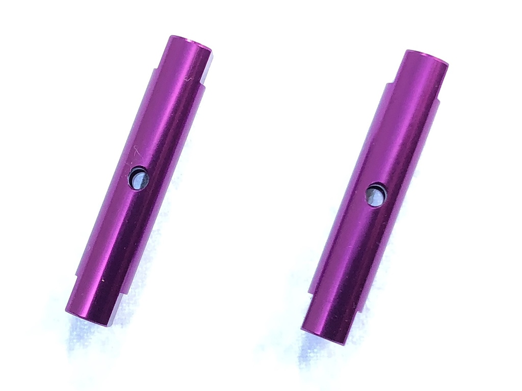 Aluminum Post Set 26L(Purple) 2 pcs.