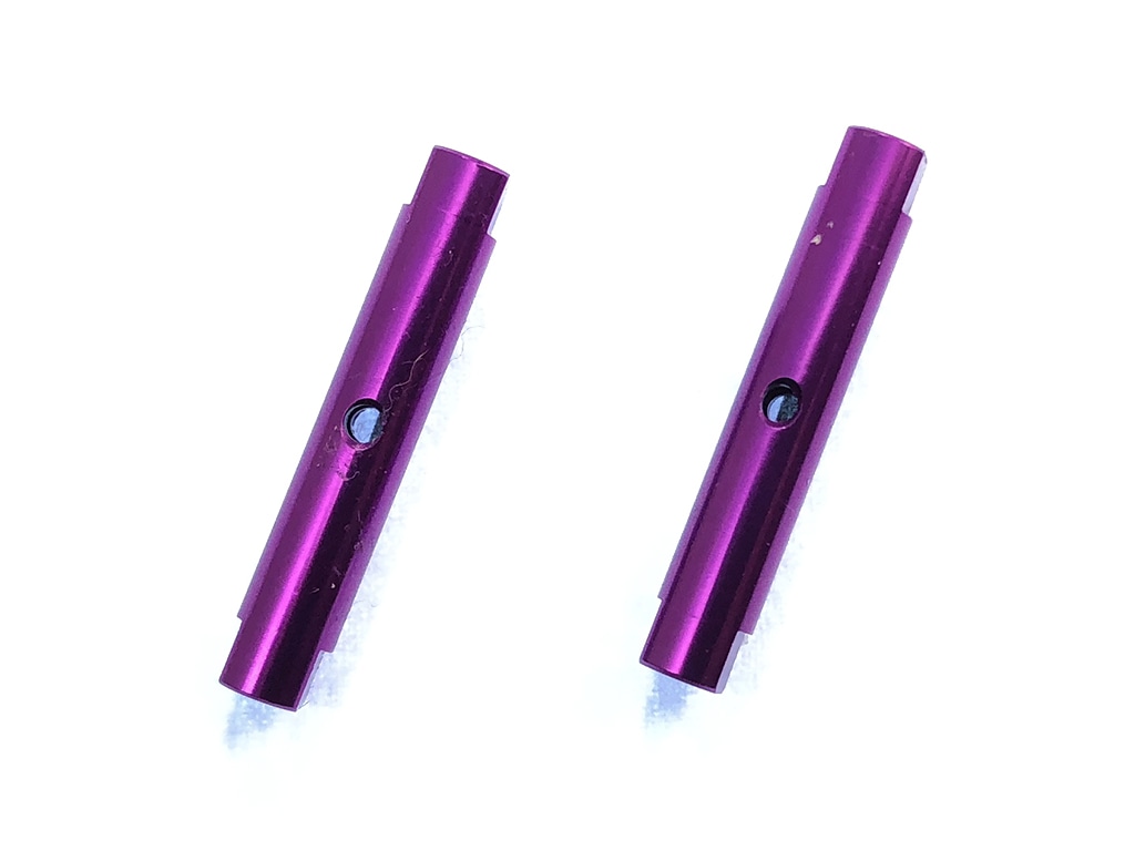 Aluminum Post Set 28L(Purple) 2 pcs.