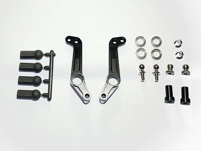 Aluminum Steering Wiper Set for Tamiya TT-02, Black