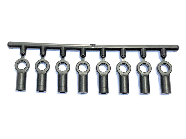 5.8mmロッドエンド（オープンタイプ)　8個入 5.8mmRod end (open type)8 Pcs.