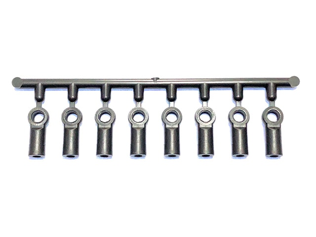 Rod End L(Open Type) 8 pcs. (for Tamiya 5mm Ball)