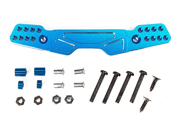 Aluminum Rear Shock Tower (Blue) (for Tamiya G6-01)