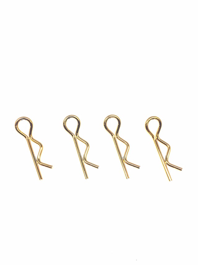 Body Clip Small (Gold) 4 pcs.