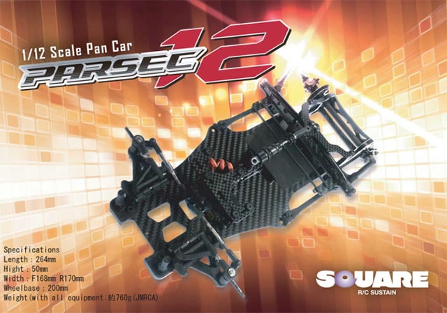 PARSEC-12 1/12 PAN CAR PARSEC-12
