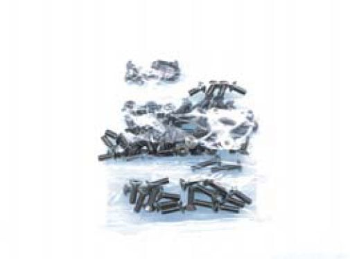 チタンヘックスビスセット PARSEC-12用 Titanium hex screw set PARSEC-12