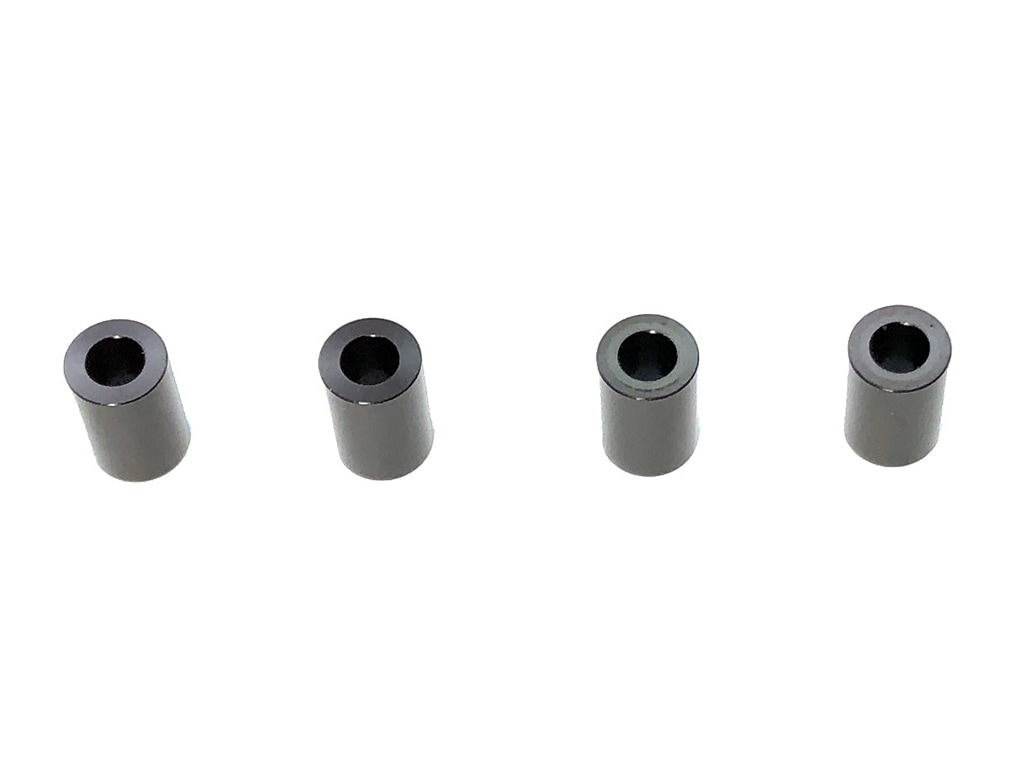 M3 Aluminum Collar φ5.5×3×8.0t (Black)4 pcs. Aluminum M3 Collar8t(Black)4 Pcs.