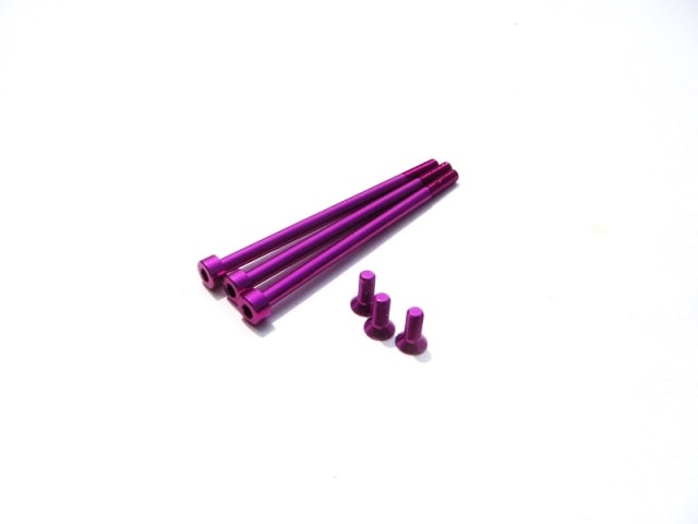 ブラシレスモーター用アルミスクリューセットHOBBYWING V10 G2(Purple) Brushless motor aluminum screw Set HOBBYWING V10 G2(Pueple)