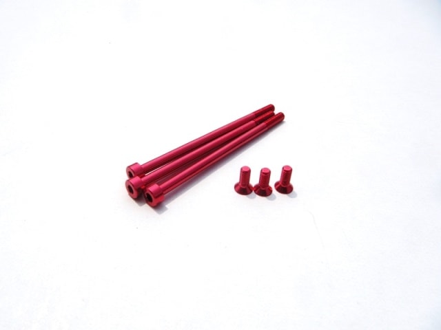 ブラシレスモーター用アルミスクリューセットHOBBYWING V10 G2(Red) Brushless motor aluminum screw Set HOBBYWING V10 G2(Red)