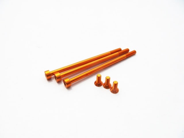 ブラシレスモーター用アルミスクリューセットHOBBYWING V10 G2(Orange) Brushless motor aluminum screw Set HOBBYWING V10 G2(Orange)