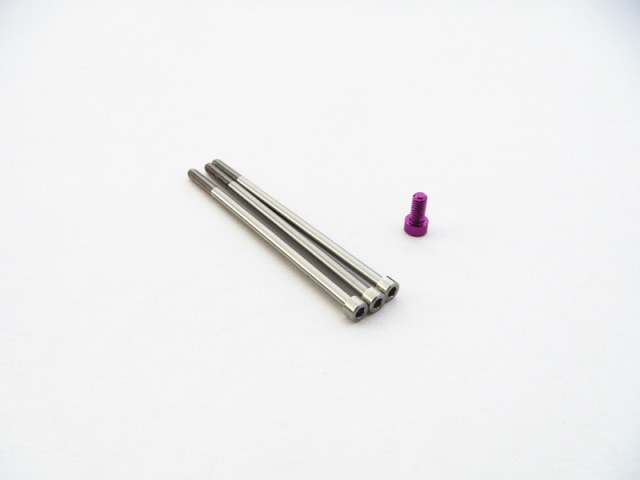 ブラシレスモーター用チタン/アルミスクリューセットHOBBYWING V10 G3(Purple) Brushless motor Titan&aluminum screw Set HOBBYWING V10 G3(Purple)