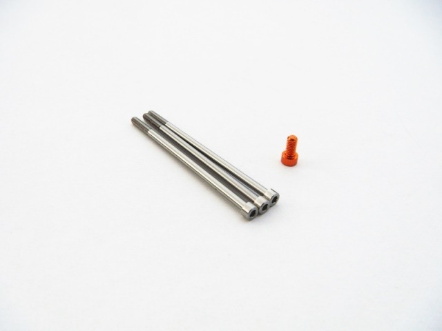 ブラシレスモーター用チタン/アルミスクリューセットHOBBYWING V10 G3(Orange) Brushless motor Titan&aluminum screw Set HOBBYWING V10 G3(Orange)
