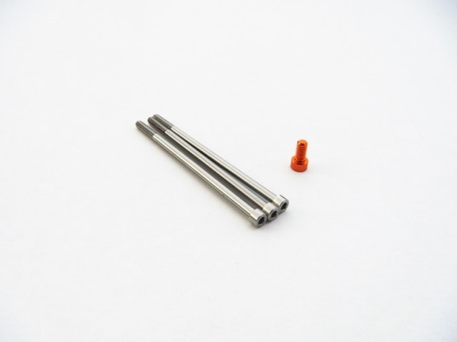 Titanium / Aluminum Screw Set HOBBYWING V10 G3 (for Brushless Motor)(Orange)