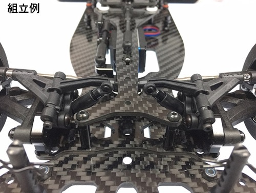 フロントショック&アッパーアームAssy PARSEC-C&12用 Front shock & Upper armAssy PARSEC-C&12