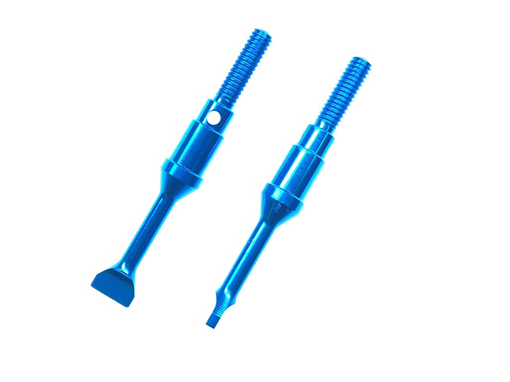 Aluminum rear drive shaft (for Aluminum Rear Drive Shaft (Blue) Dancing Rider)(Blue) TamiyaT3-01