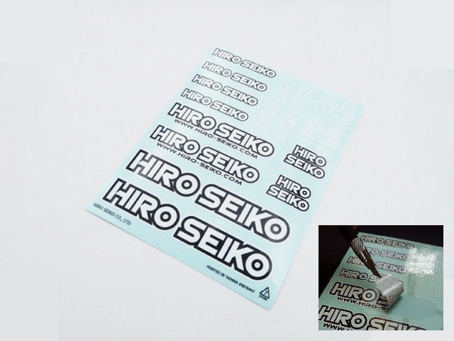 HIRO SEIKO ロゴデカール(F)　HIRO SEIKO Sticker(F)