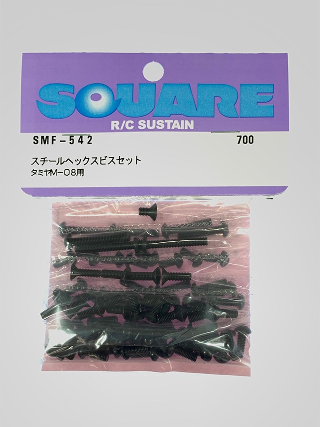 Steel Hex Socket Screw Set (for Tamiya M-08)