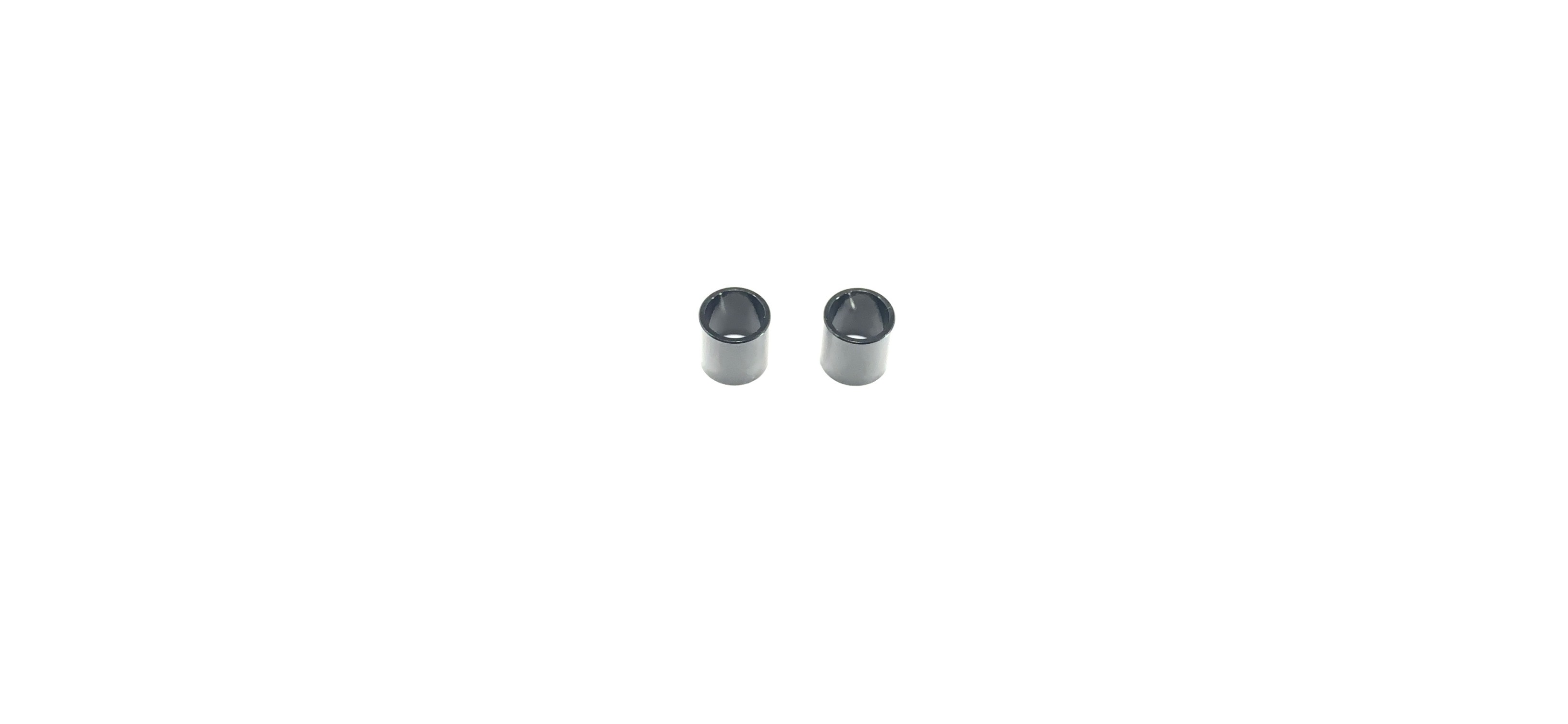 インチアルミカラー φ7.9×6.4×8.0t (Black) 2pcs　Axle Shaft Spacer 8.0t (Black) 2pcs