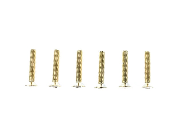 3×15 Hex Socket Countersunk Screw (6pcs) 3×15 Stainless Hex Flat head Screw (6pcs) 24K Gold