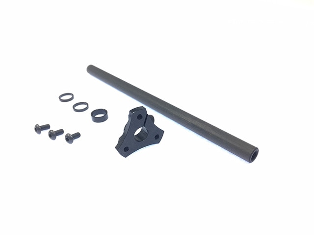 軽量カーボンアクスルシャフトセット(デフロック専用)　1/12用　Lightweight Carbon Axlr Shaft set(Diff Lock) 12Pan car,PARSEC-12/C