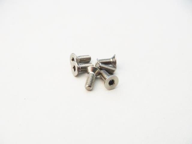 High Precision Machined Stainless Steel Hex Socket Screw M3×8mm (6pcs)