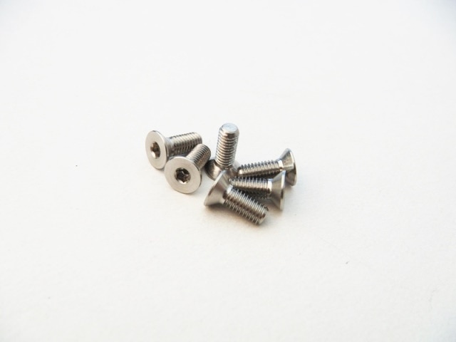 High Precision Machined Stainless Steel Hex Socket Screw M3×10mm (6pcs)
