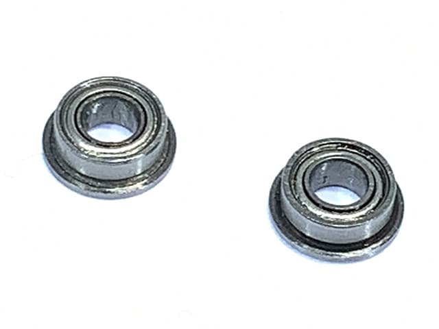 High Standard Flanged Bearings 630ZZ, 3×6×2.5 mm, 2 pcs.