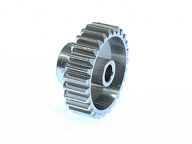 Ultra-Hard Aluminum Pinion Gear 28T (for Tamiya 06 Module)