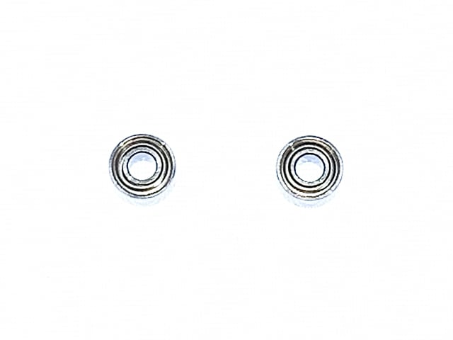 High Standard Bearing 520ZZ(ID 2mm×5mm× Thickness 2.5mm) 2 pcs.