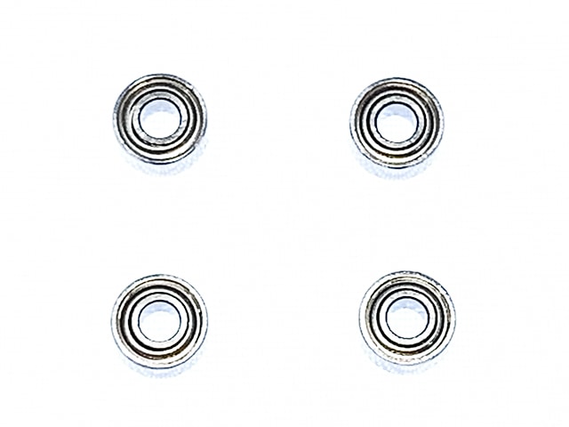 High Standard Bearing 520ZZ(ID 2mm×5mm× Thickness 2.5mm)4 pcs.