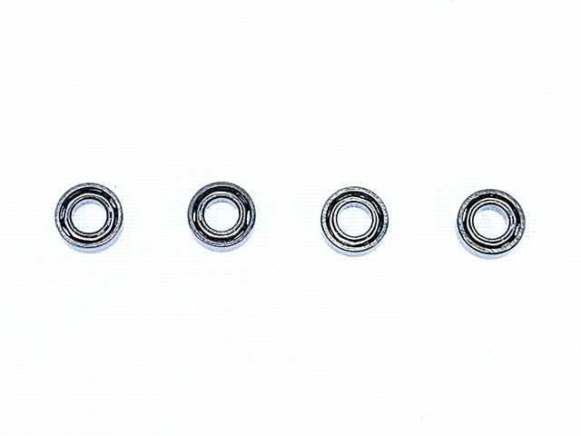 High Standard Bearing 630(Open type)(3mm×6mm× Thickness 2mm) 4 pcs.