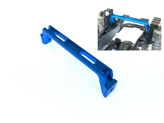 Aluminum Rear Tower Brace (Blue) (for Tamiya CC-02)