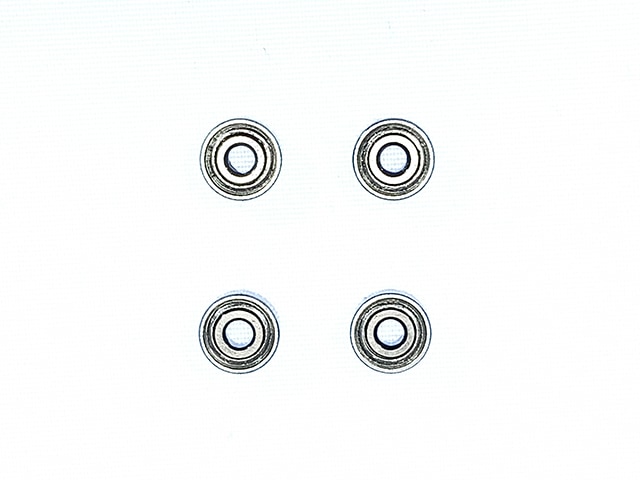 High Standard Bearing 620ZZ(ID 2mm×6mm× Thickness 2.5mm) 4 pcs.
