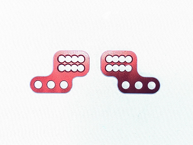 5mmピッチステー オフセット2(レッド) ドリフト汎用 5mmPitch Stay offset2(Red)