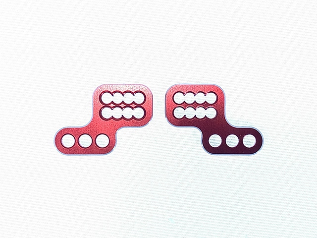4mmピッチステー オフセット2(レッド) ドリフト汎用 4mmPitch Stay offset2(Red)