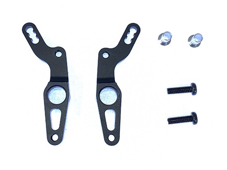 Steering Crank (for Drift)(Black) (for Tamiya TT-01R)