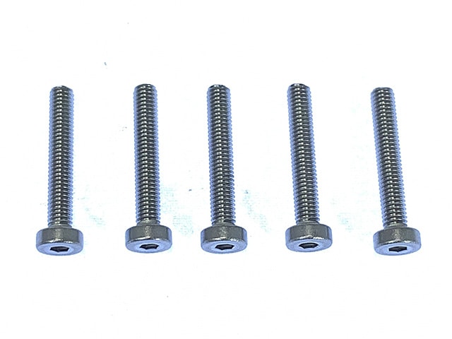 Low Head Stainless Steel CAP Bolt M3×18 5 pcs.
