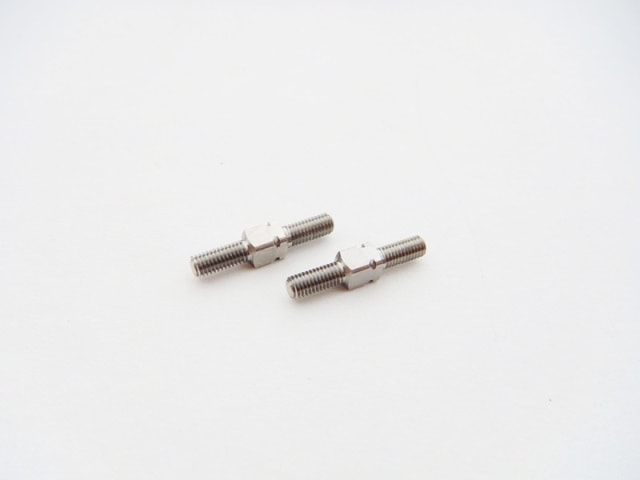 チタンターンバックルセット M3×20mm 2pcs  Titanium Turnbuckle Set (3x20mm)