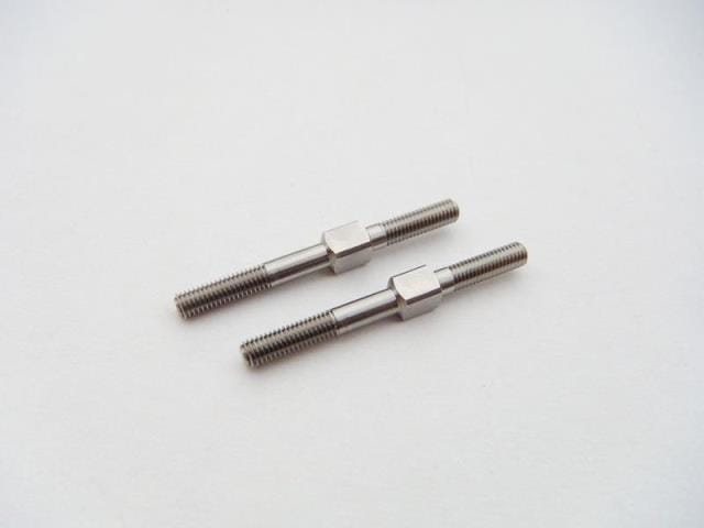 チタンターンバックルセット M3×35mm 2pcs  Titanium Turnbuckle Set (3x35mm)
