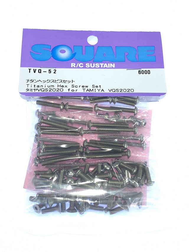 Titanium Hex Socket Screw Set (for Tamiya VQS)