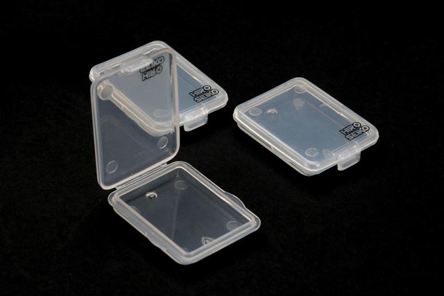 ミニケース（35×25×6mm)　クリア３個入 Mini Case(35×25×6mm) Clear 3pcs