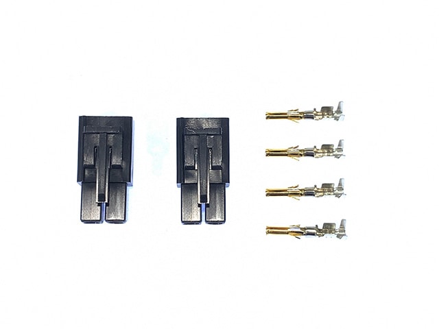 7.2V Tamiya Black Connector (Male 2 pcs.)