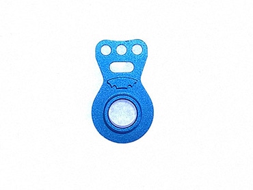 Tamiya High Torque Servo Saver Alu Servo Saver 2 Hole Type (for Aluminum Servo Saver 2 Holes (Dark Blue) High-Torque Servo Saver)(Blue)