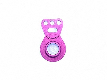 Tamiya High Torque Servo Saver Alu Servo Saver 2 Hole Type (for Aluminum Servo Saver 2 Holes (Purple) High-Torque Servo Saver)(Purple)