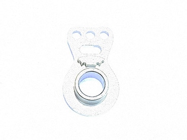 Tamiya High Torque Servo Saver Alu Servo Saver 2 Hole Type (for Aluminum Servo Saver 2 Holes (Silver) High-Torque Servo Saver)(Silver)
