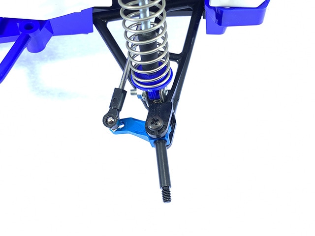 Aluminum Knuckles for Tamiya CW-01 Lunch Box, Black