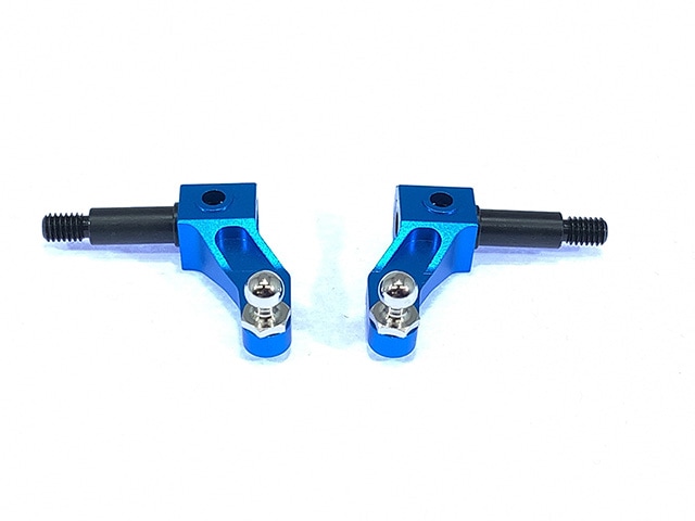 Aluminum Steering Knuckle (for Tamiya Hornet 、 Grasshopper 、F103/F104) Blue