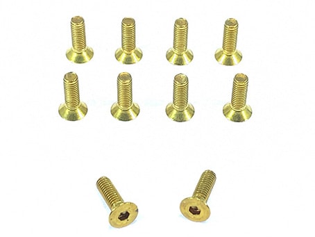 Brass M3×10mm Hex Socket Countersunk Screw