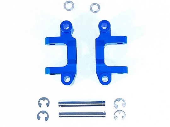 Aluminum Front C Hub Carrier (for Tamiya DT02/03) Blue