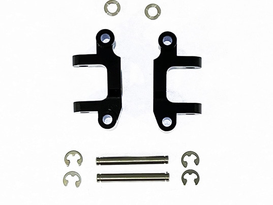 Aluminum Front C Hub Carrier (for Tamiya DT02/03) Black
