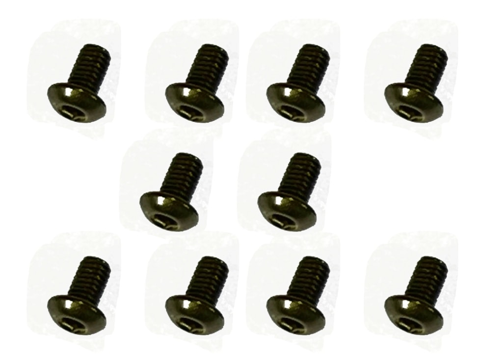 S-Flex Titanium M3×5mm Hex Socket Button Head Screw 10pcs S-Flex